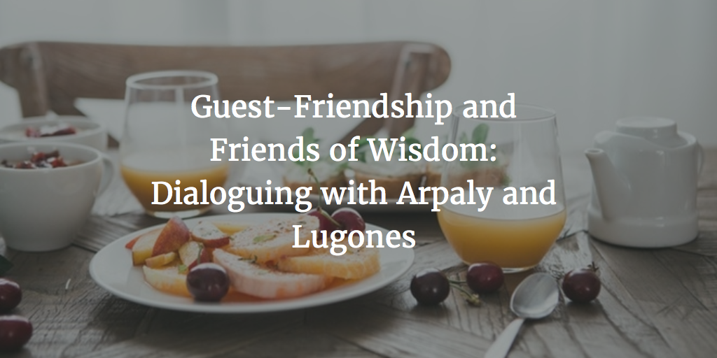 Guest-Friendship and Friends of Wisdom