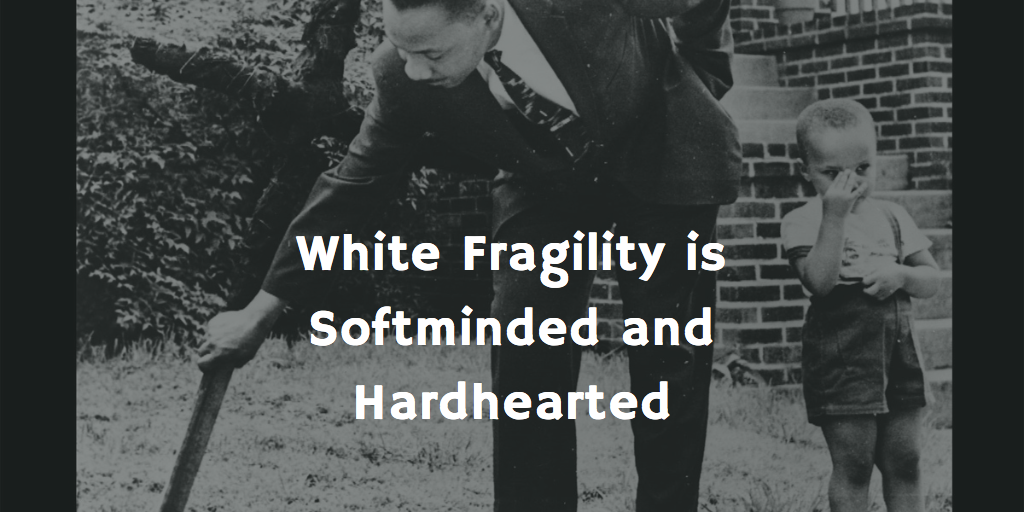 White Fragility is Softminded and Hardhearted
